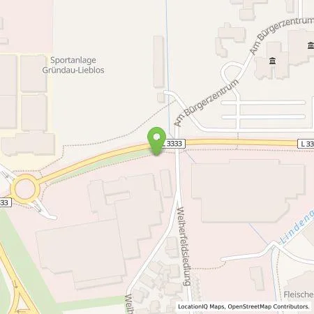 Standortübersicht der Tankstelle Allego GmbH in 63584 Gründau