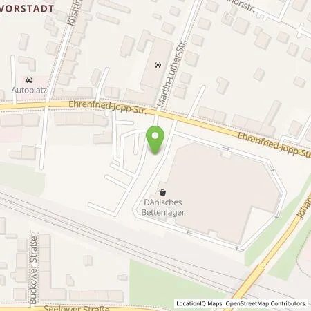 Standortübersicht der Tankstelle Allego GmbH in 15517 Fürstenwalde /Spree