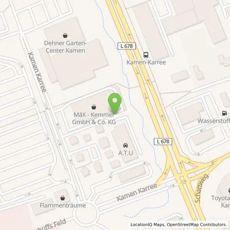 Standortübersicht der Tankstelle Allego GmbH in 59174 Kamen