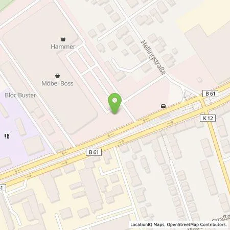 Standortübersicht der Tankstelle Allego GmbH in 33609 Bielefeld