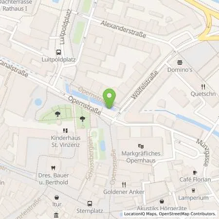 Standortübersicht der Tankstelle Stadtwerke Bayreuth Holding GmbH in 95444 Bayreuth