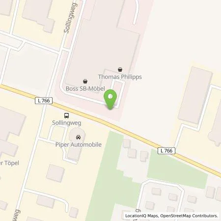 Standortübersicht der Tankstelle Allego GmbH in 32427 Minden