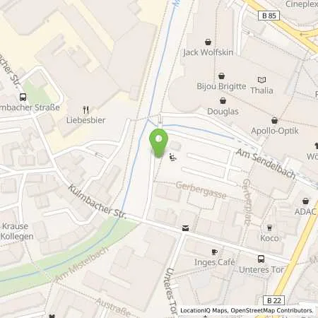 Standortübersicht der Tankstelle Stadtwerke Bayreuth Holding GmbH in 95444 Bayreuth