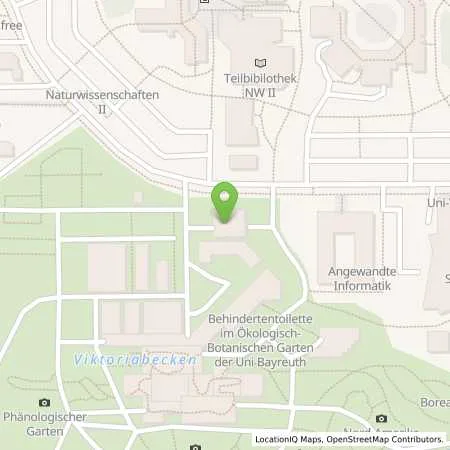 Standortübersicht der Tankstelle Stadtwerke Bayreuth Energie und Wasser GmbH in 95447 Bayreuth