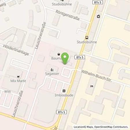 Standortübersicht der Tankstelle Stadtwerke Bayreuth Holding GmbH in 95447 Bayreuth