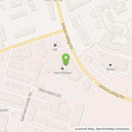 Standortübersicht der Tankstelle Autohaus Herrnleben GmbH in 95447 Bayreuth