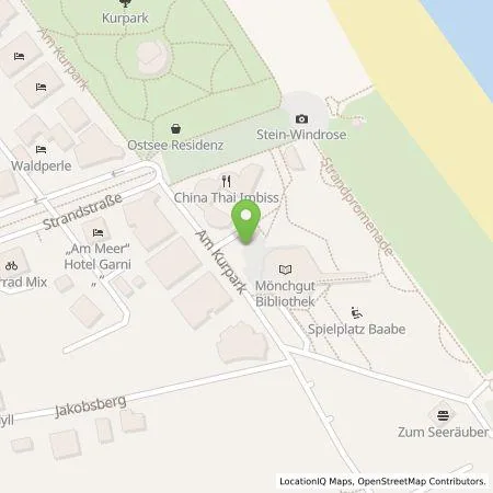 Standortübersicht der Tankstelle SWS Energie GmbH in 18586 Baabe