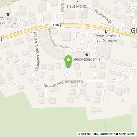 Standortübersicht der Tankstelle SWS Energie GmbH in 18551 Glowe