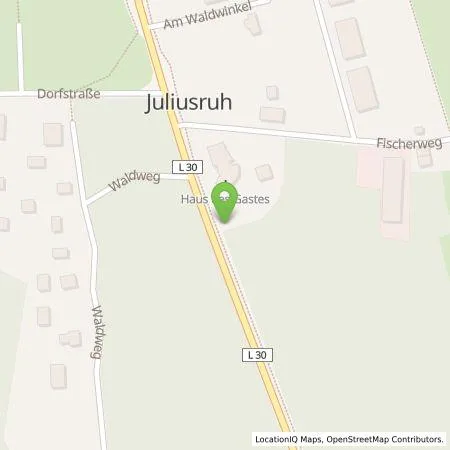 Standortübersicht der Tankstelle SWS Energie GmbH in 18556 Breege (Juliusruh)