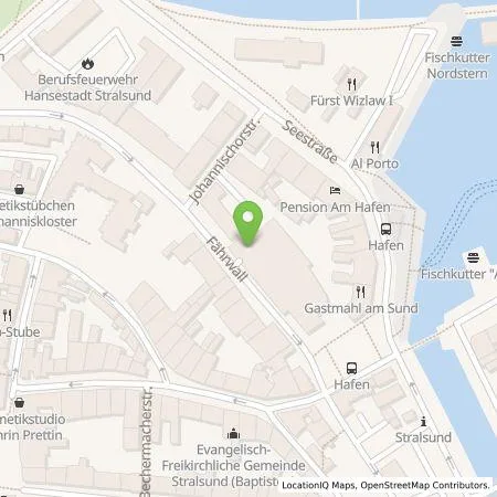 Standortübersicht der Tankstelle SWS Energie GmbH in 18439 Stralsund