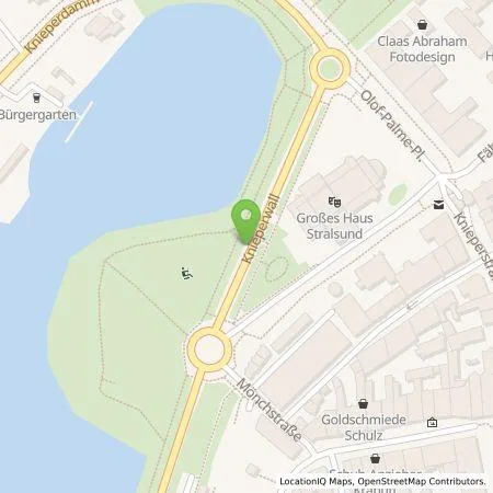 Standortübersicht der Tankstelle SWS Energie GmbH in 18439 Stralsund