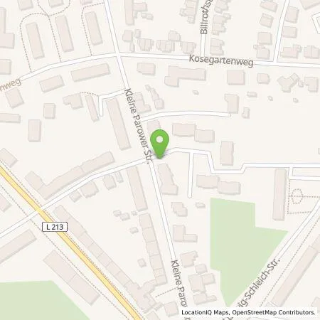 Standortübersicht der Tankstelle SWS Energie GmbH in 18435 Stralsund