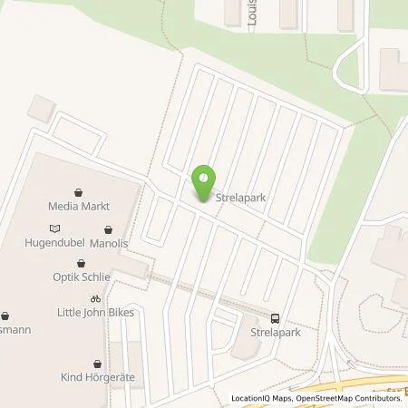 Standortübersicht der Tankstelle SWS Energie GmbH in 18437 Stralsund