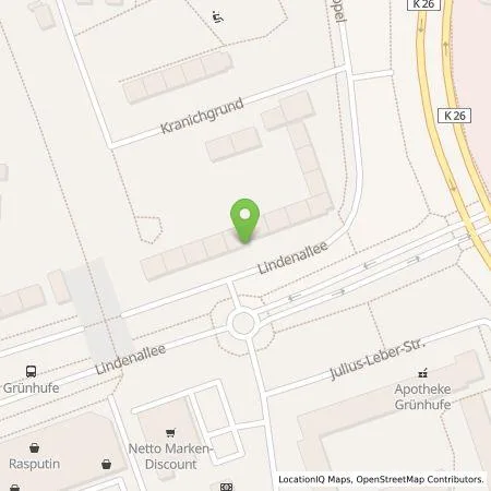 Standortübersicht der Tankstelle SWS Energie GmbH in 18437 Stralsund