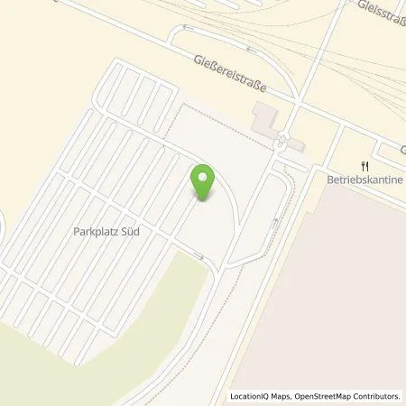 Standortübersicht der Tankstelle Volkswagen AG, Zweigniederlassung Werk Kassel in 34225 Baunatal