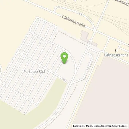 Standortübersicht der Tankstelle Volkswagen AG, Zweigniederlassung Werk Kassel in 34225 Baunatal