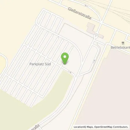 Standortübersicht der Tankstelle Volkswagen AG, Zweigniederlassung Werk Kassel in 34225 Baunatal