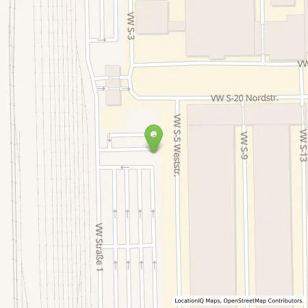 Standortübersicht der Tankstelle Volkswagen Sachsen GmbH, Werk Zwickau in 08058 Zwickau