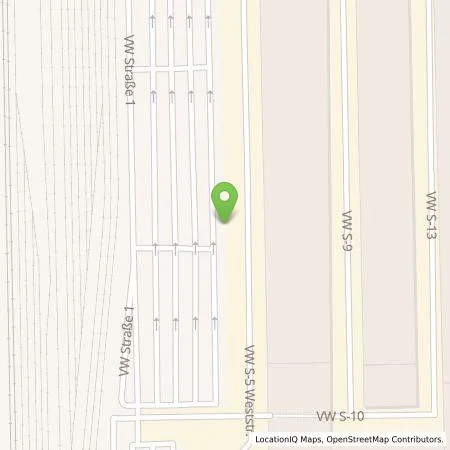 Standortübersicht der Tankstelle Volkswagen Sachsen GmbH, Werk Zwickau in 08058 Zwickau