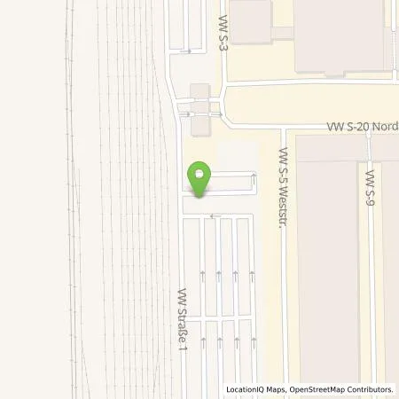 Standortübersicht der Tankstelle Volkswagen Sachsen GmbH, Werk Zwickau in 08058 Zwickau