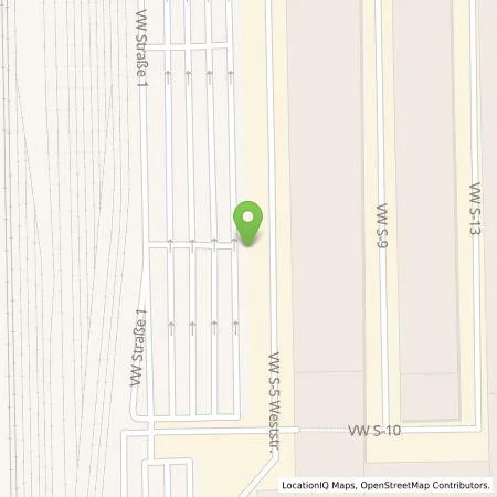 Standortübersicht der Tankstelle Volkswagen Sachsen GmbH, Werk Zwickau in 08058 Zwickau