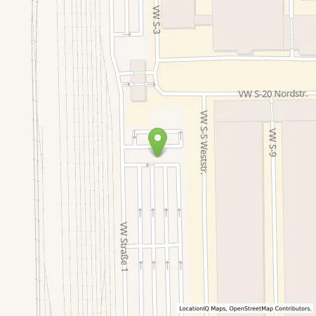 Standortübersicht der Tankstelle Volkswagen Sachsen GmbH, Werk Zwickau in 08058 Zwickau