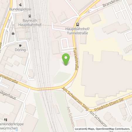 Standortübersicht der Strom (Elektro) Tankstelle: ALDI SÜD in 95448, Bayreuth
