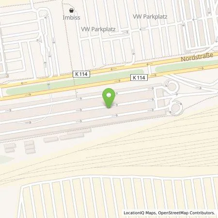 Standortübersicht der Tankstelle Volkswagen AG - Werk Wolfsburg in 38440 Wolfsburg