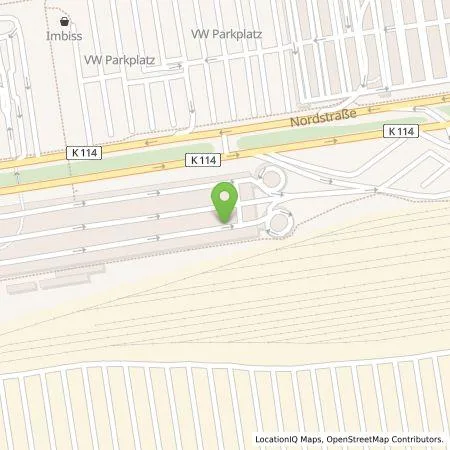 Standortübersicht der Tankstelle Volkswagen AG - Werk Wolfsburg in 38440 Wolfsburg