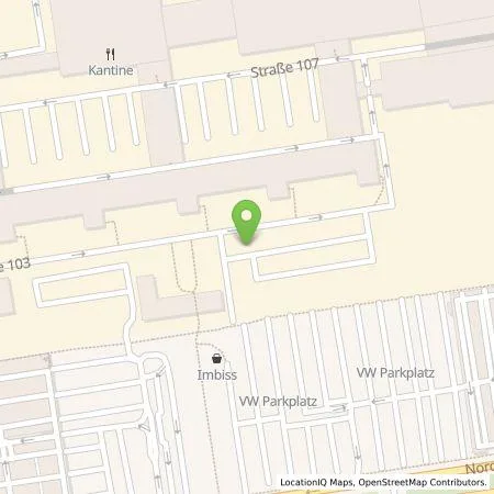 Standortübersicht der Tankstelle Volkswagen AG - Werk Wolfsburg in 38440 Wolfsburg