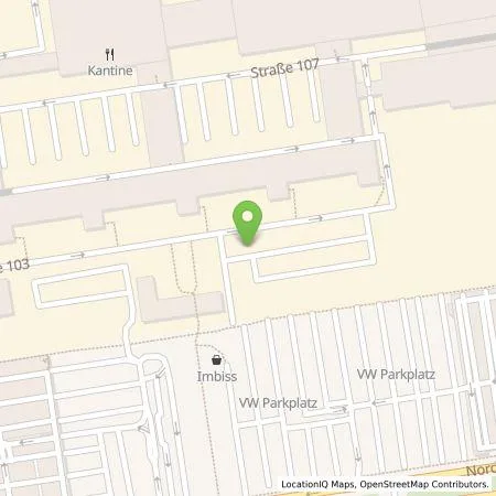 Standortübersicht der Tankstelle Volkswagen AG - Werk Wolfsburg in 38440 Wolfsburg