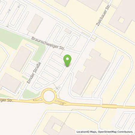 Standortübersicht der Tankstelle Volkswagen AG, Zweigniederlassung Konzern Aftersales Kassel in 34225 Baunatal