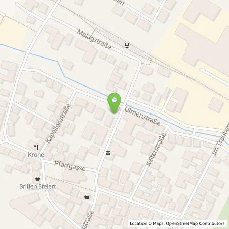 Standortübersicht der Tankstelle Energie- und Wasserversorgung Bruchsal GmbH in 76703 Kraichtal (Münzesheim)