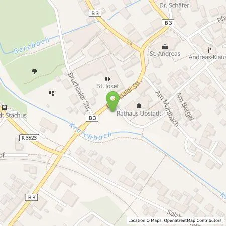 Standortübersicht der Tankstelle Energie- und Wasserversorgung Bruchsal GmbH in 76698 Ubstadt-Weiher