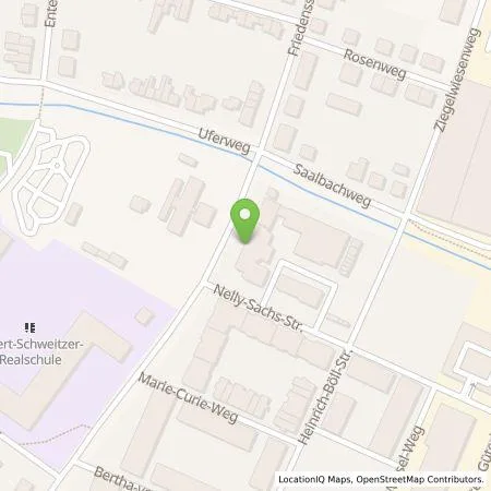 Standortübersicht der Tankstelle Energie- und Wasserversorgung Bruchsal GmbH in 76646 Bruchsal