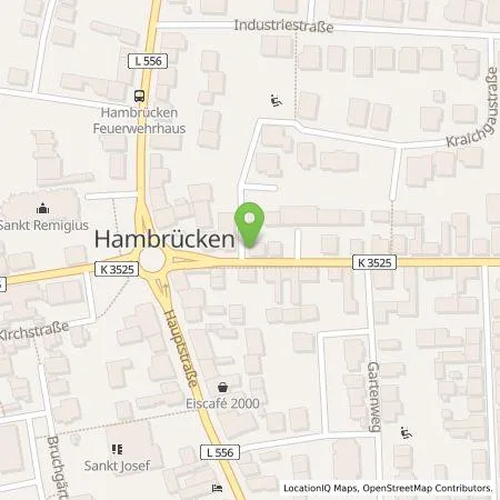 Standortübersicht der Tankstelle Energie- und Wasserversorgung Bruchsal GmbH in 76707 Hambrücken