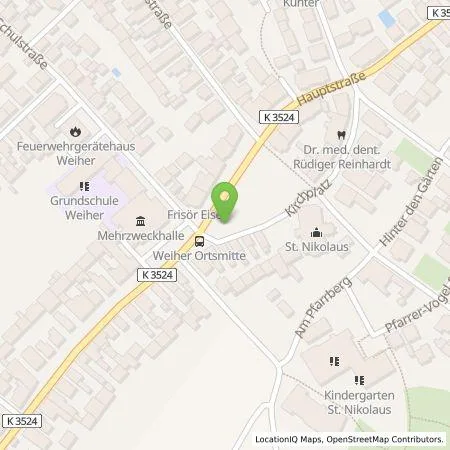 Standortübersicht der Tankstelle Energie- und Wasserversorgung Bruchsal GmbH in 76698 Ubstadt-Weiher