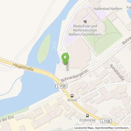 Standortübersicht der Tankstelle Energie- und Wasserversorgung Bruchsal GmbH in 75223 Niefern-Öschelbronn