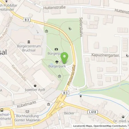 Standortübersicht der Tankstelle Energie- und Wasserversorgung Bruchsal GmbH in 76646 Bruchsal