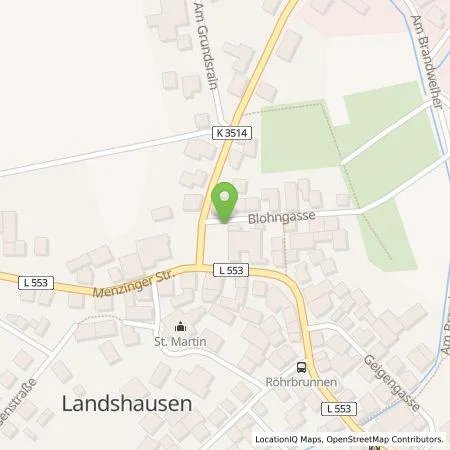 Standortübersicht der Tankstelle Energie- und Wasserversorgung Bruchsal GmbH in 76703 Kraichtal