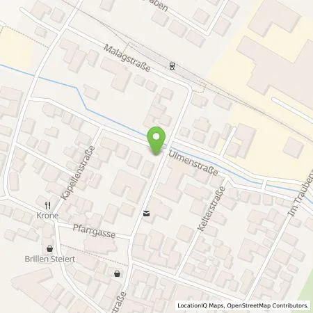 Standortübersicht der Tankstelle Energie- und Wasserversorgung Bruchsal GmbH in 76703 Kraichtal (Münzesheim)