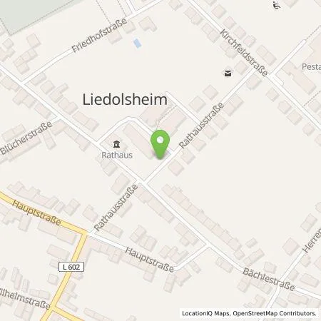 Standortübersicht der Tankstelle Energie- und Wasserversorgung Bruchsal GmbH in 76706 Dettenheim (Liedolsheim)