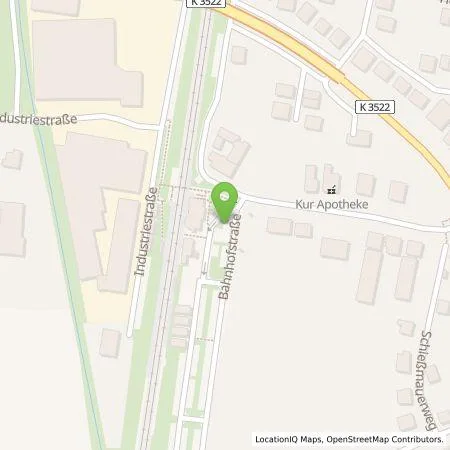 Standortübersicht der Tankstelle Energie- und Wasserversorgung Bruchsal GmbH in 76669 Bad Schönborn (Mingolsheim)