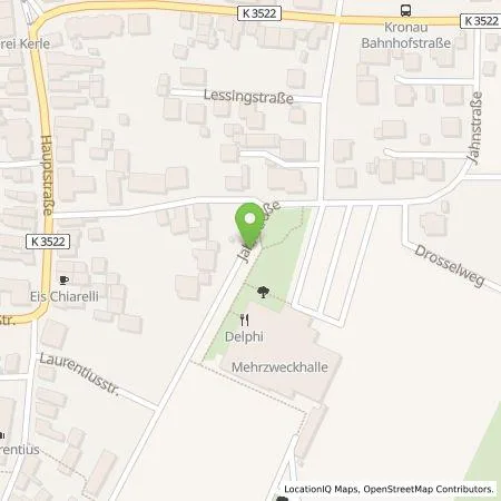 Standortübersicht der Tankstelle Energie- und Wasserversorgung Bruchsal GmbH in 76709 Kronau