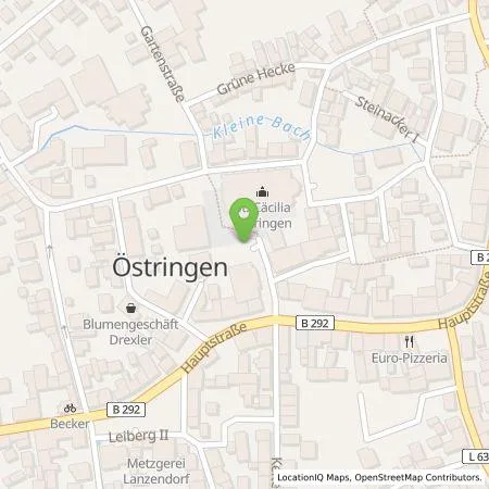 Standortübersicht der Tankstelle Energie- und Wasserversorgung Bruchsal GmbH in 76684 Östringen