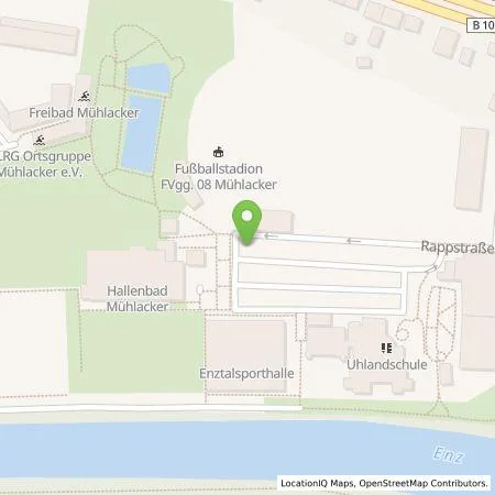 Standortübersicht der Tankstelle Stadtwerke Mühlacker GmbH in 75417 Mühlacker