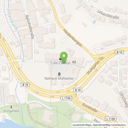 Standortübersicht der Tankstelle Stadtwerke Mühlacker GmbH in 75417 Mühlacker