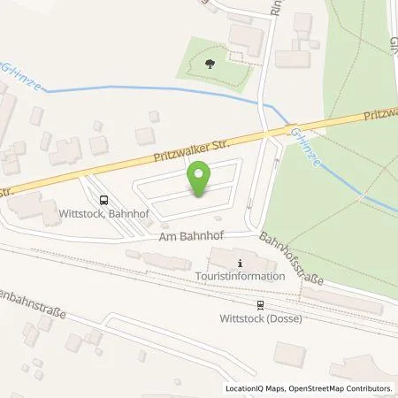 Standortübersicht der Tankstelle EMB Energie Brandenburg GmbH in 16909 Wittstock