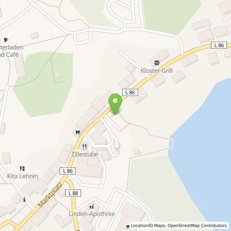 Standortübersicht der Tankstelle EMB Energie Brandenburg GmbH in 14797 Kloster Lehnin