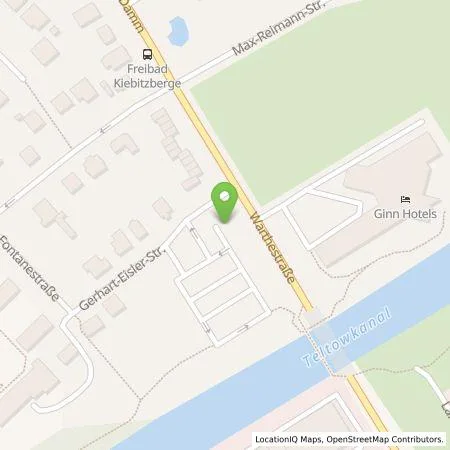 Standortübersicht der Tankstelle EMB Energie Brandenburg GmbH in 14532 Kleinmachnow